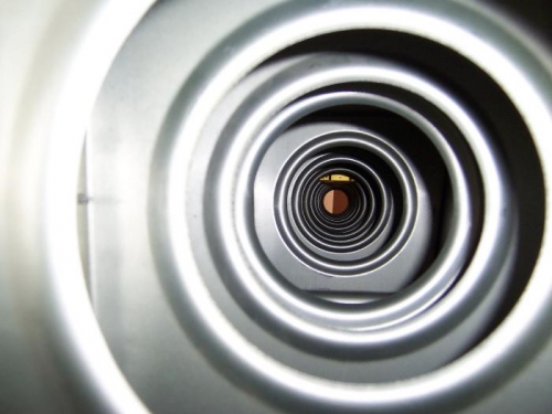 Don't know why people do this but its neat to see all ribs lined up.