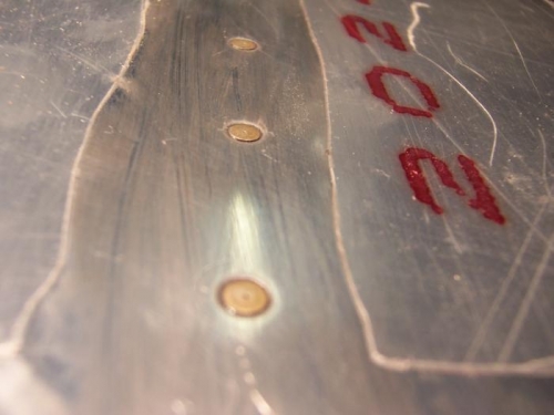 After cleaning up with MEK