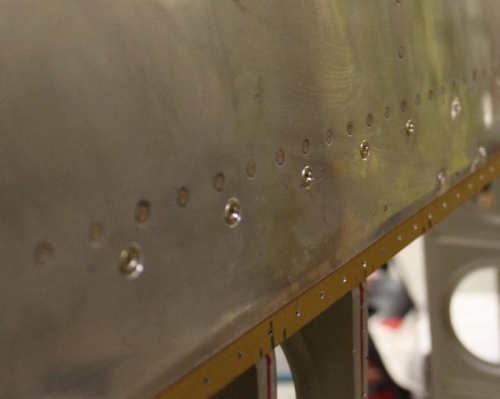 Remaining 34 Counterssunk Screw Holes