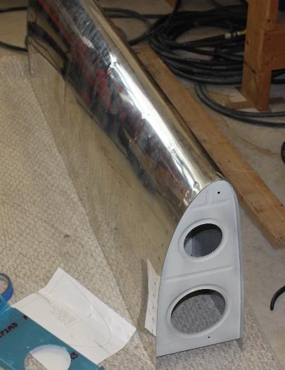 Finished except for landing light cutout.