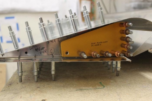 Just need to match drill the top skin to the top of the spar...