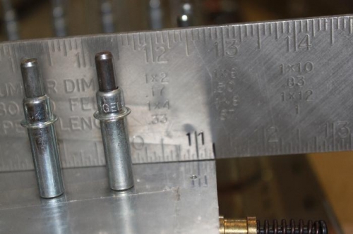 Make this measurement check several places on the bottom bfore clamping it in place for drilling.