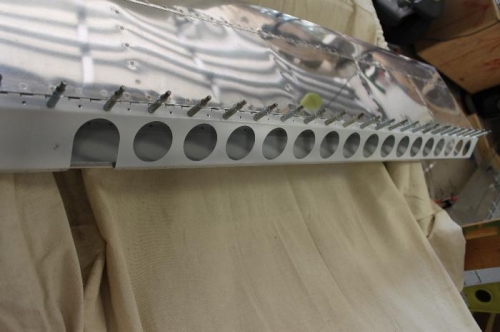 Moved clecoes and did remainining holes