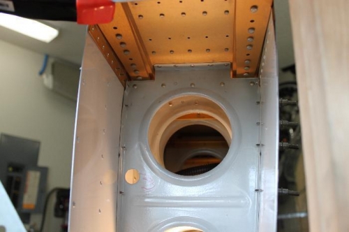 Typical wing walk rib installation.