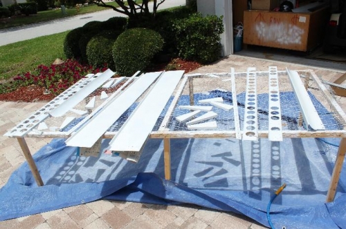 Here's everything that goes into a flap. Plus some other parts.