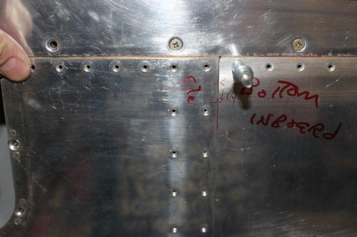 It lays very nicely after notching vs filing.