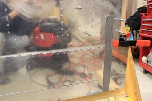 Duct tape holds things real well