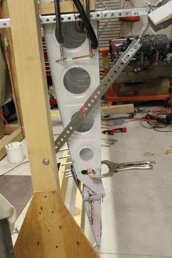 Can locate neutral aileron using tooling holes.