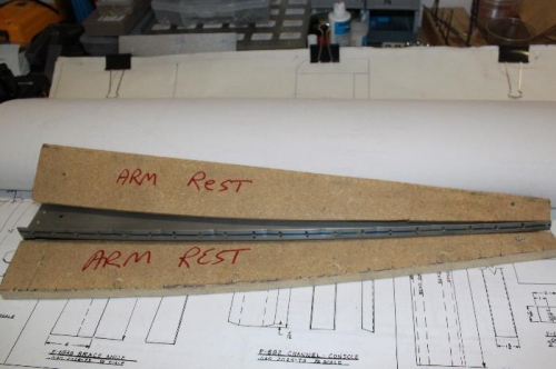 Transfer plan measurements to wood and cut out, sand both pieces together and proceed.