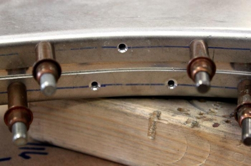 For inside curves I added 9 notches of depth to the countersink cage.