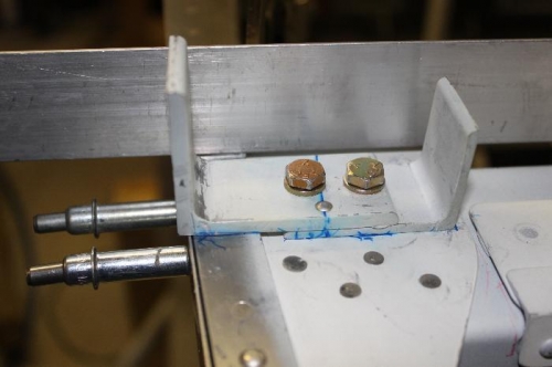 Pilot side mounting completed.