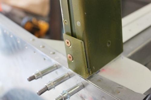 See how the angle narrows on the aft (left) side after shaping.