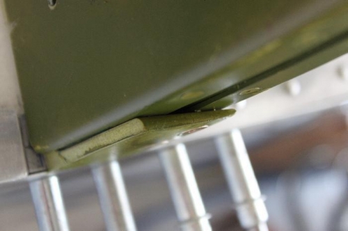 That Vixen file leaves a really smooth surface as it reduces the thickness.  Scotchbrite finished it.