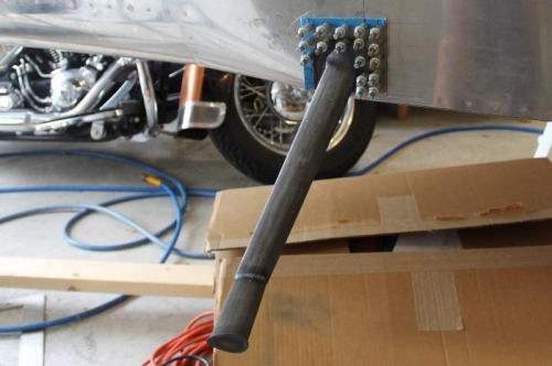 Still have to trim and bend the aft bottom corner.