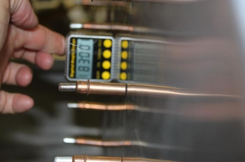 Nuff said.  Parallel ribs will transfer this tilt to the instrument panel now.