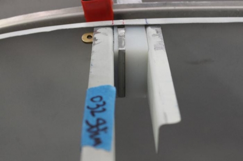 Temp using these mounting pins until the McMaster Carr locking pins arrive.