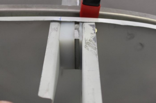 Guess I need to touch up some primer after shaving with Vixen file.