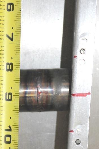 There's 7 degrees off of square. Perfect fit.