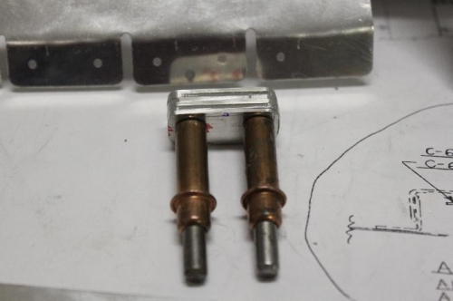 6 Connectors made and drilled.