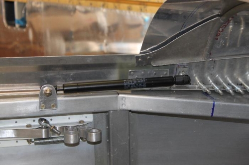 Mounting brackets spaced at 10 inches on center worked out nicely.