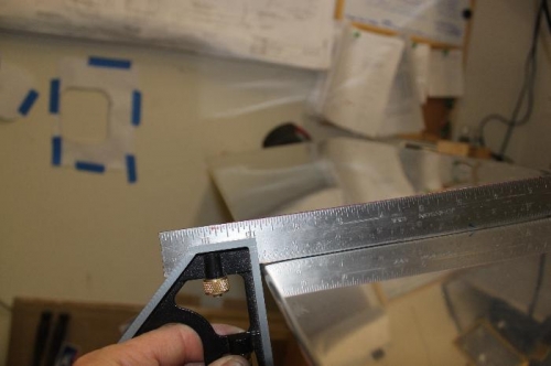 Nice flat lay with no bulge near the rear bend radius.