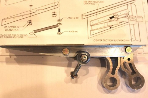 .040 projection to be flush with fuselage skin when installed.