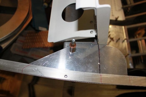 Made new F657 gussets.  The originals were installed backwards on the quickbuild.