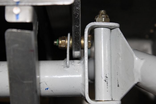 Shimmed the spar attach bearing.