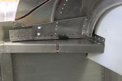 Sample weatherstrip will be what I use to line the canopy-deck gap.