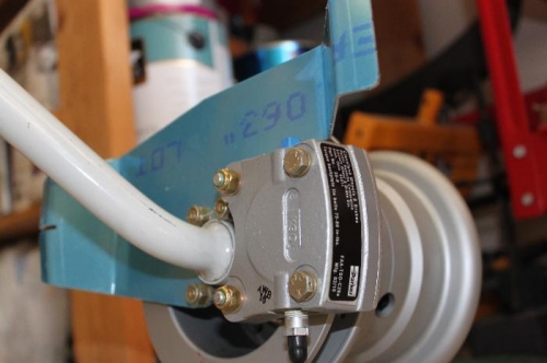 Attach bolts/nuts to Cleveland Flange and Vans Flange.