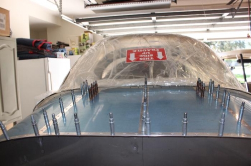 Not as much dashboard as i thought after trimming 2 inches off the glare shield. Still useful enough.