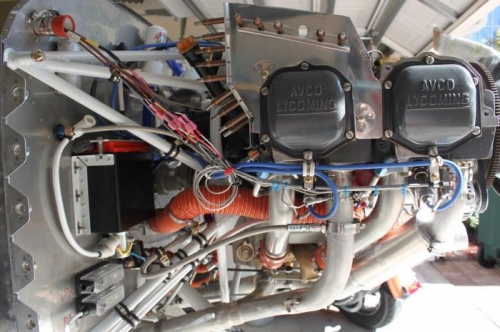 Be careful slicing the outer brown cover on Dynon EMS wires. Don't cut the underlying wires.