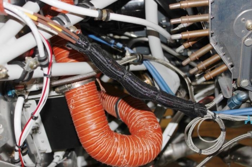 I covered the connections and tied it off with lacing chord everywhere.