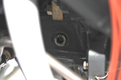 Thats the large NPT plug. Lycoming put it there 35 years ago.