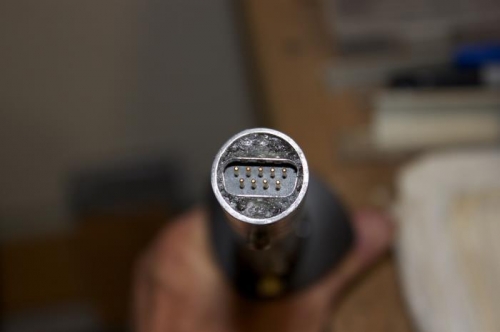 2nd application is setting up.  Nice job.  Must check wires for proper operation before stuff hardens.