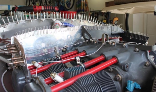 After this, I moved to the forward baffles.