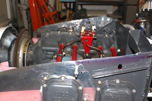 More carving to do after I install the upper cowl fiberblass ramps.