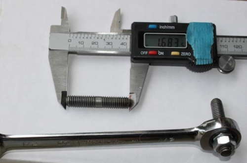 Double nuts with this wrench backed each one out just fine.