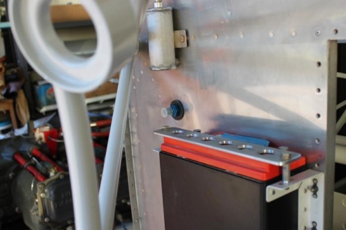 Manifold Pressure line will connect to this fitting.