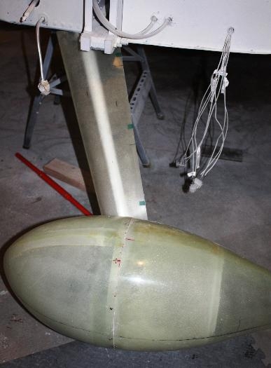 The U-1017A Gear Leg Fairing Translucent