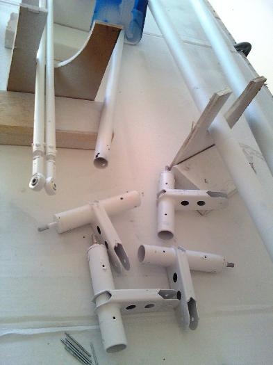 Torque Tubes, Push Tubes and Bell Crank Tubes being primed