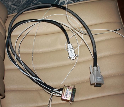 GTX-327 Transponder and America King 350 Custom Made Cabling Harness