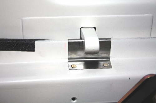 Door Safety Latch Connected