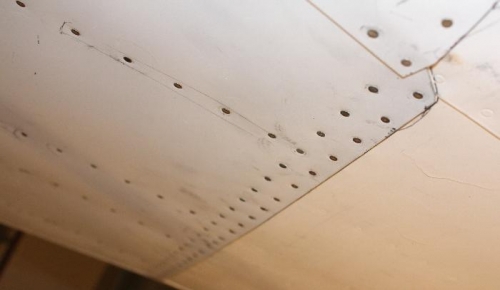 Rivets in the Aft Edge of the Bottom F-1077 Mid Bottom Skin