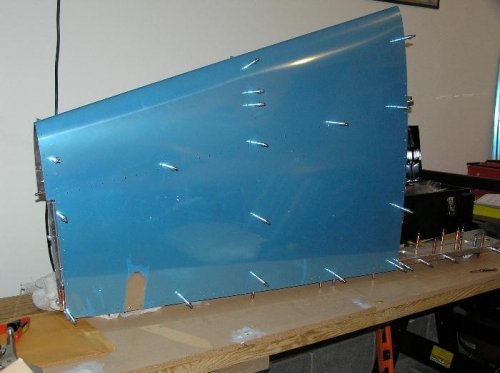Vertical Stabilizer with Skin On
