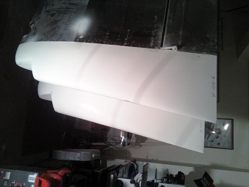 Wing Tip Fairing in Place