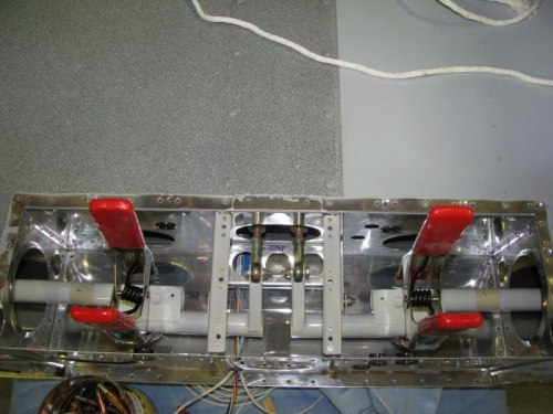 Torque Tubes Clamped to the Torque Arms