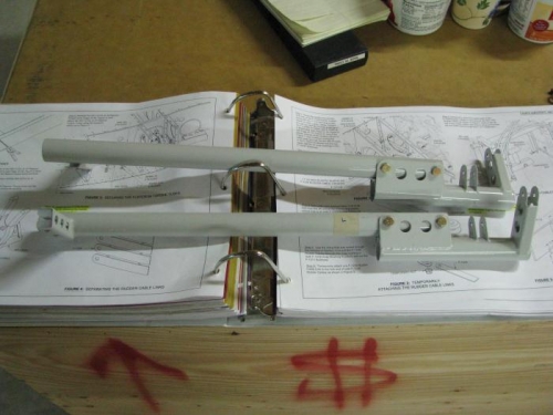 Torque Tubes Bolted to the Torque Arms