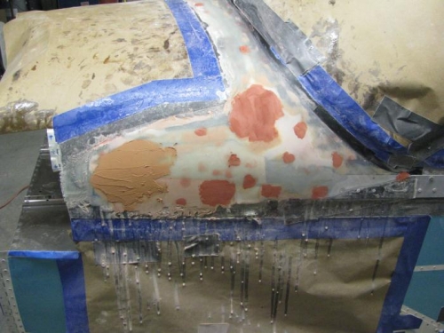 More Bondo and Putty Left Side