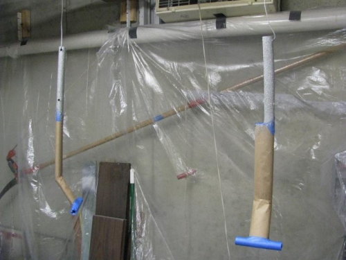 Inboard Portion of Steps Painted